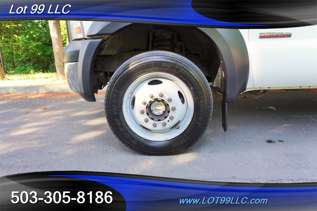 2007 Ford F-550 4X4 XL Dually Super Duty POWER STROKE FLAT BED  2 OWNERS Local Trade Super Clean - Photo 33 - Milwaukie, OR 97267