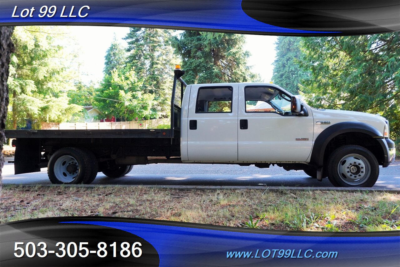 2007 Ford F-550 4X4 XL Dually Super Duty POWER STROKE FLAT BED  2 OWNERS Local Trade Super Clean - Photo 8 - Milwaukie, OR 97267