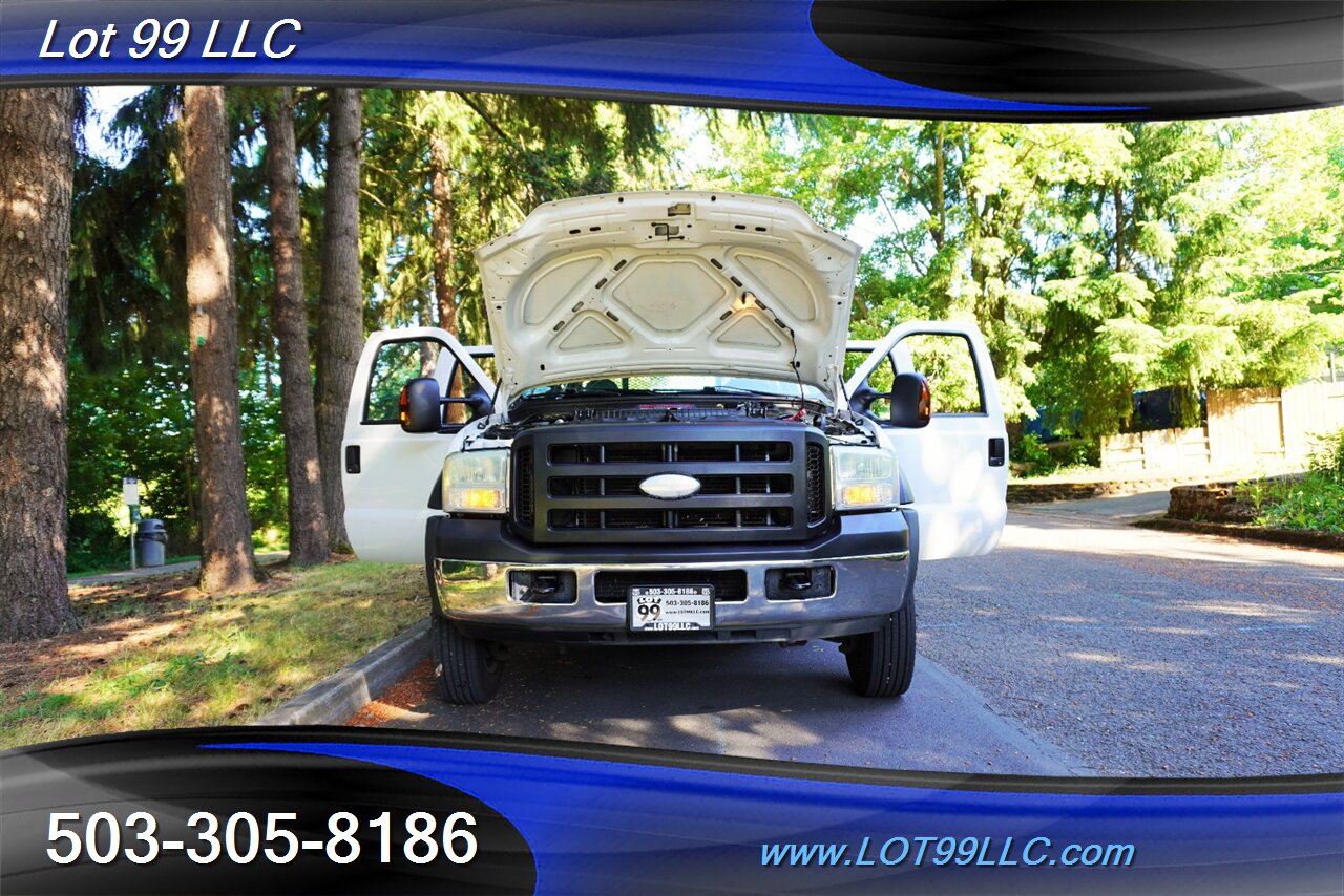 2007 Ford F-550 4X4 XL Dually Super Duty POWER STROKE FLAT BED  2 OWNERS Local Trade Super Clean - Photo 26 - Milwaukie, OR 97267