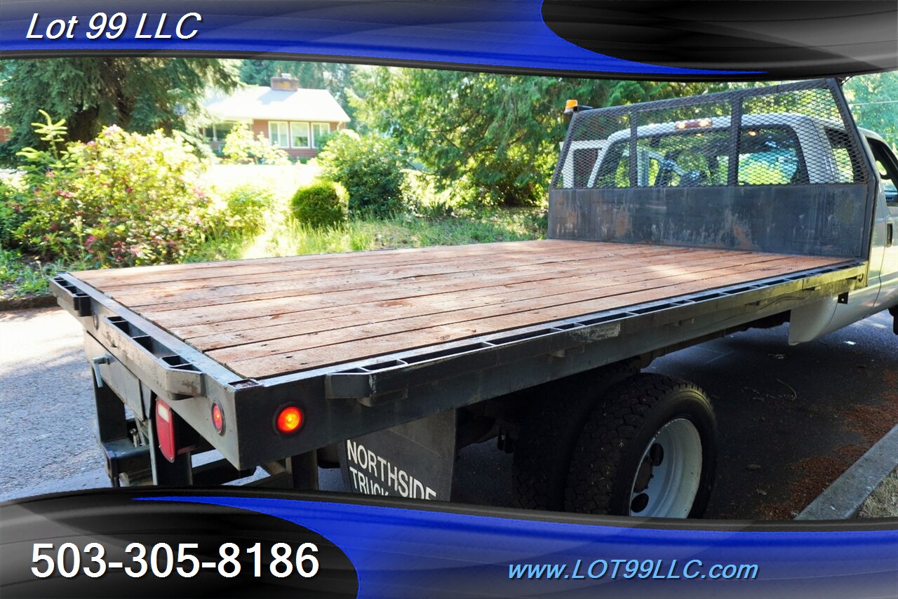 2007 Ford F-550 4X4 XL Dually Super Duty POWER STROKE FLAT BED  2 OWNERS Local Trade Super Clean - Photo 16 - Milwaukie, OR 97267