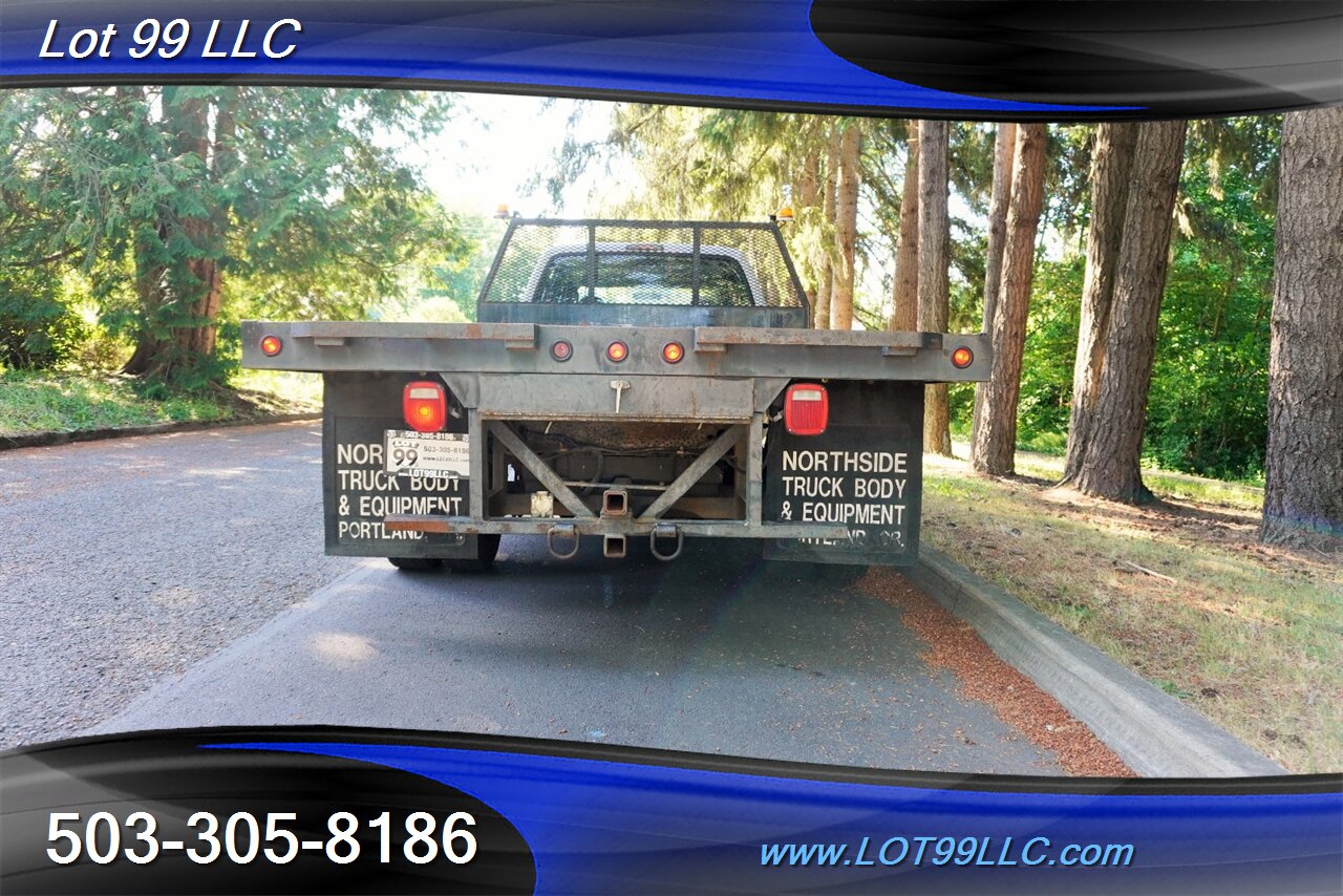 2007 Ford F-550 4X4 XL Dually Super Duty POWER STROKE FLAT BED  2 OWNERS Local Trade Super Clean - Photo 10 - Milwaukie, OR 97267