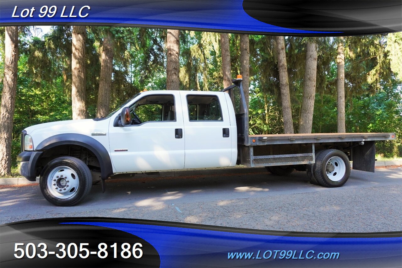 2007 Ford F-550 4X4 XL Dually Super Duty POWER STROKE FLAT BED  2 OWNERS Local Trade Super Clean - Photo 5 - Milwaukie, OR 97267