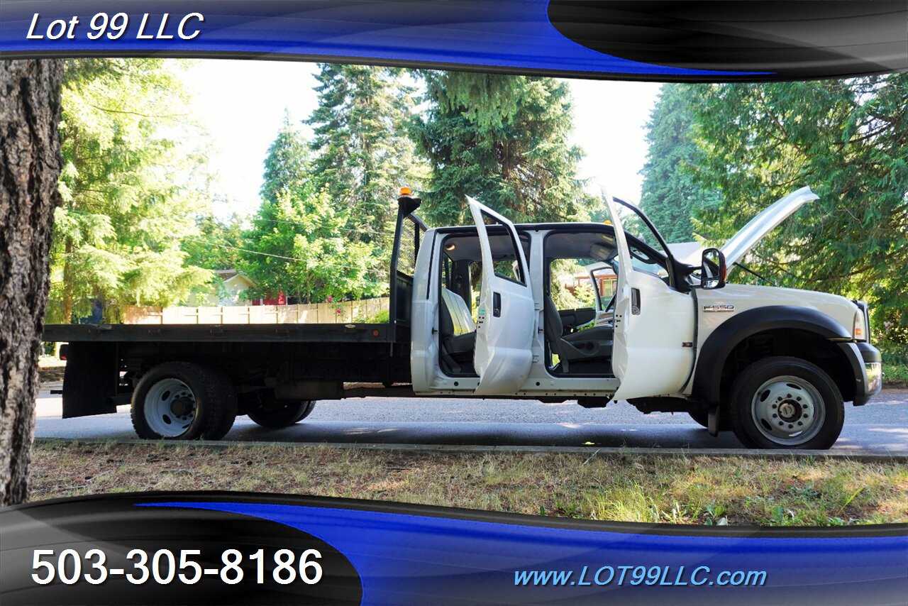 2007 Ford F-550 4X4 XL Dually Super Duty POWER STROKE FLAT BED  2 OWNERS Local Trade Super Clean - Photo 27 - Milwaukie, OR 97267