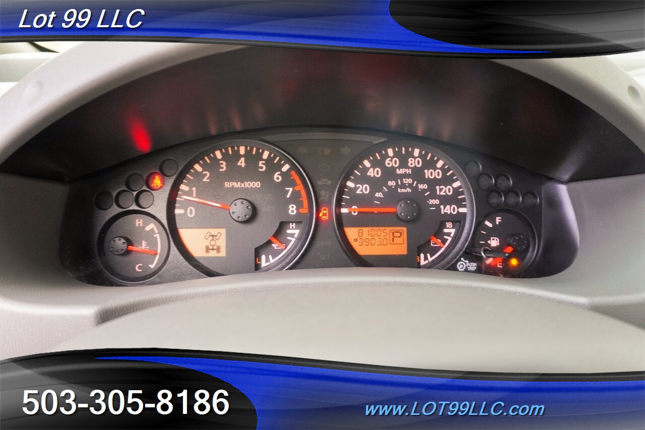 2016 Nissan Frontier SV 4X4 V6 4.0L 80k Crew Cab Short Bed New Tires   - Photo 24 - Milwaukie, OR 97267