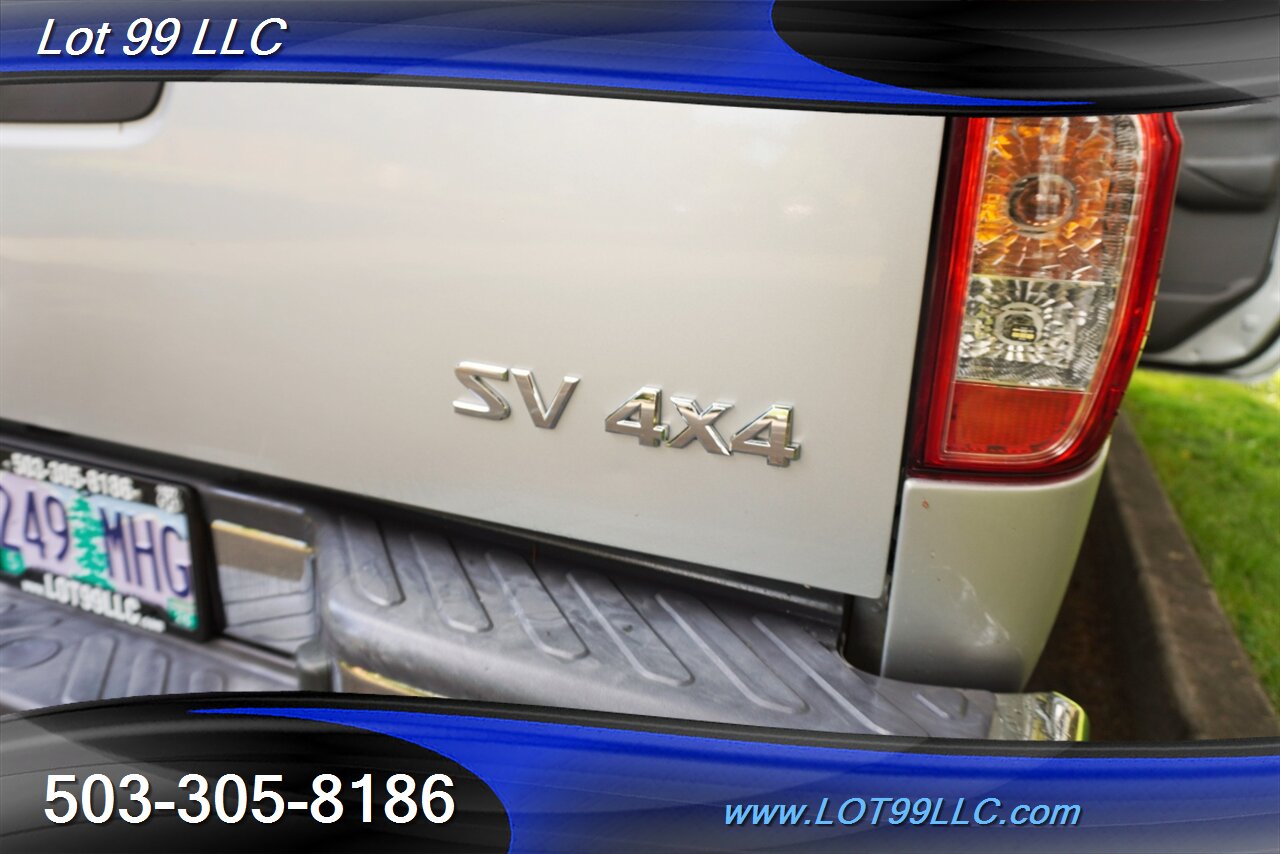 2016 Nissan Frontier SV 4X4 V6 4.0L 80k Crew Cab Short Bed New Tires   - Photo 30 - Milwaukie, OR 97267