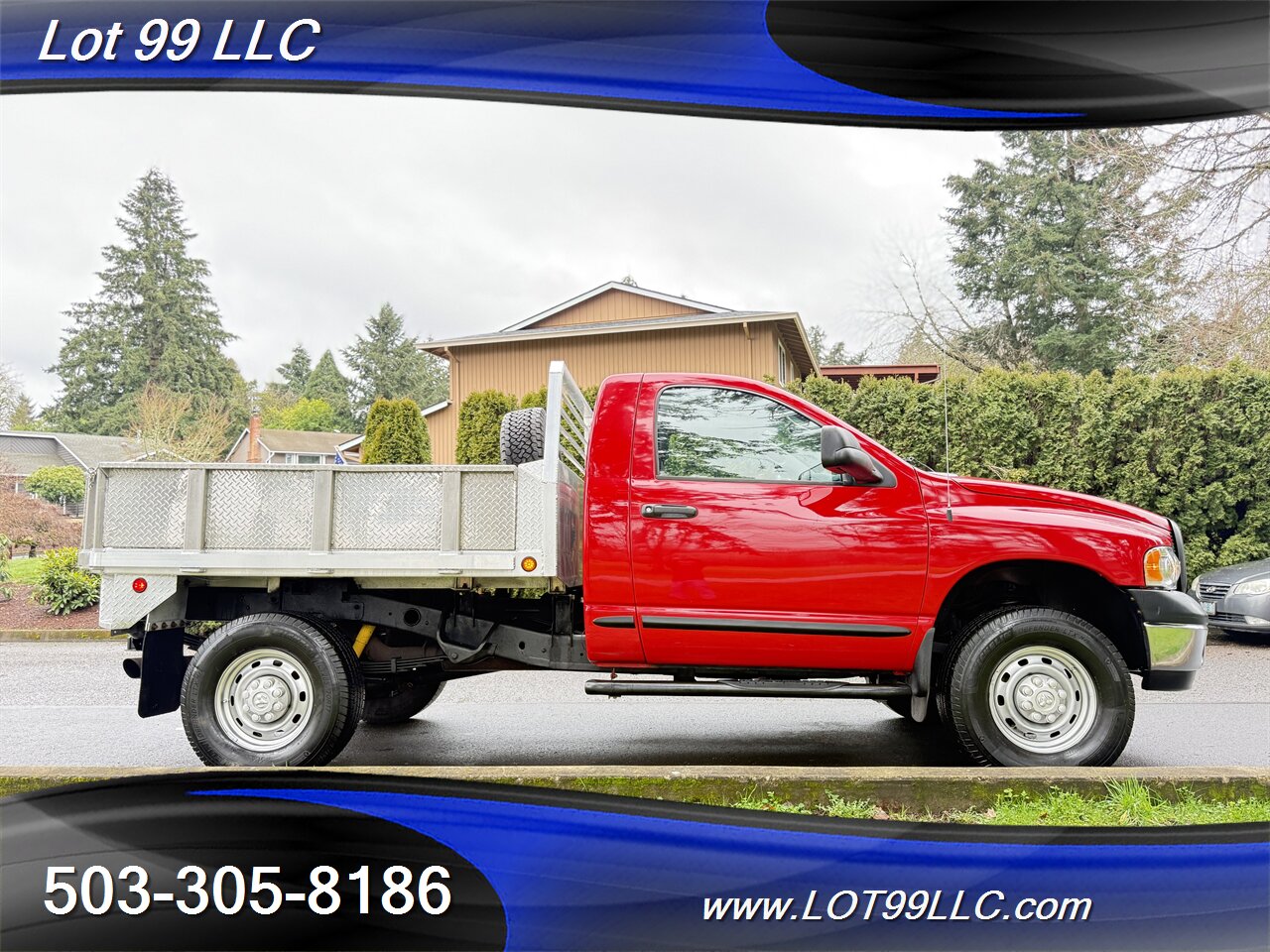 2004 Dodge Ram 2500 4x4 5.9 Cummins Diesel 6 Speed Manual Flatbed   - Photo 7 - Milwaukie, OR 97267