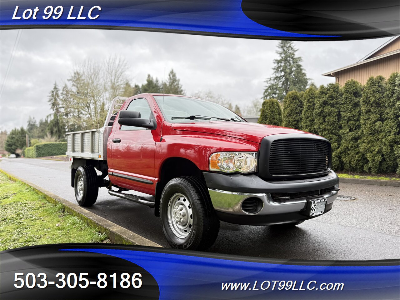 2004 Dodge Ram 2500 4x4 5.9 Cummins Diesel 6 Speed Manual Flatbed   - Photo 6 - Milwaukie, OR 97267