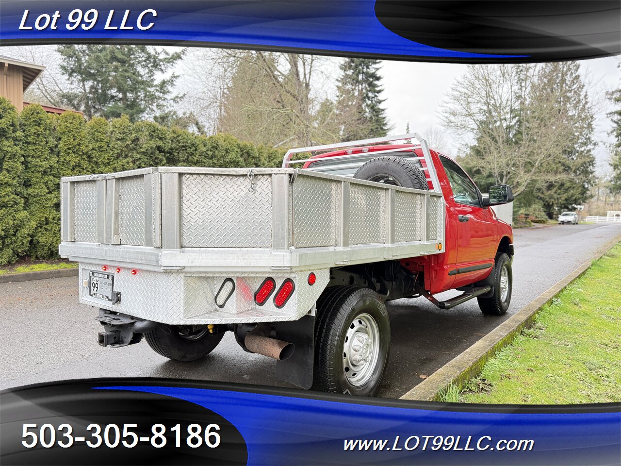 2004 Dodge Ram 2500 4x4 5.9 Cummins Diesel 6 Speed Manual Flatbed   - Photo 8 - Milwaukie, OR 97267