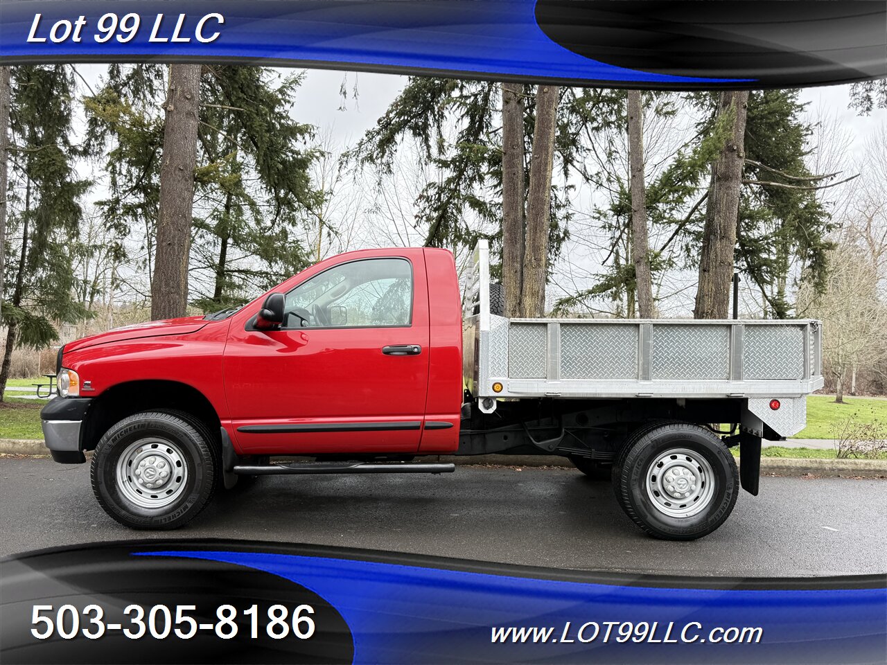 2004 Dodge Ram 2500 4x4 5.9 Cummins Diesel 6 Speed Manual Flatbed   - Photo 1 - Milwaukie, OR 97267