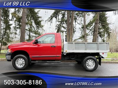 2004 Dodge Ram 2500 4x4 5.9 Cummins Diesel 6 Speed Manual Flatbed  