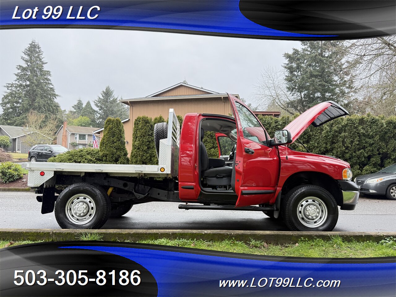 2004 Dodge Ram 2500 4x4 5.9 Cummins Diesel 6 Speed Manual Flatbed   - Photo 54 - Milwaukie, OR 97267