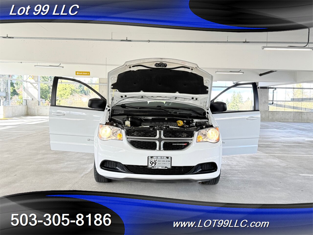 2017 Dodge Grand Caravan SE ** WHEELCHAIR VAN **REAR RAMP BraunAbility Rear Bumper Fold Out Ramp - Photo 34 - Milwaukie, OR 97267