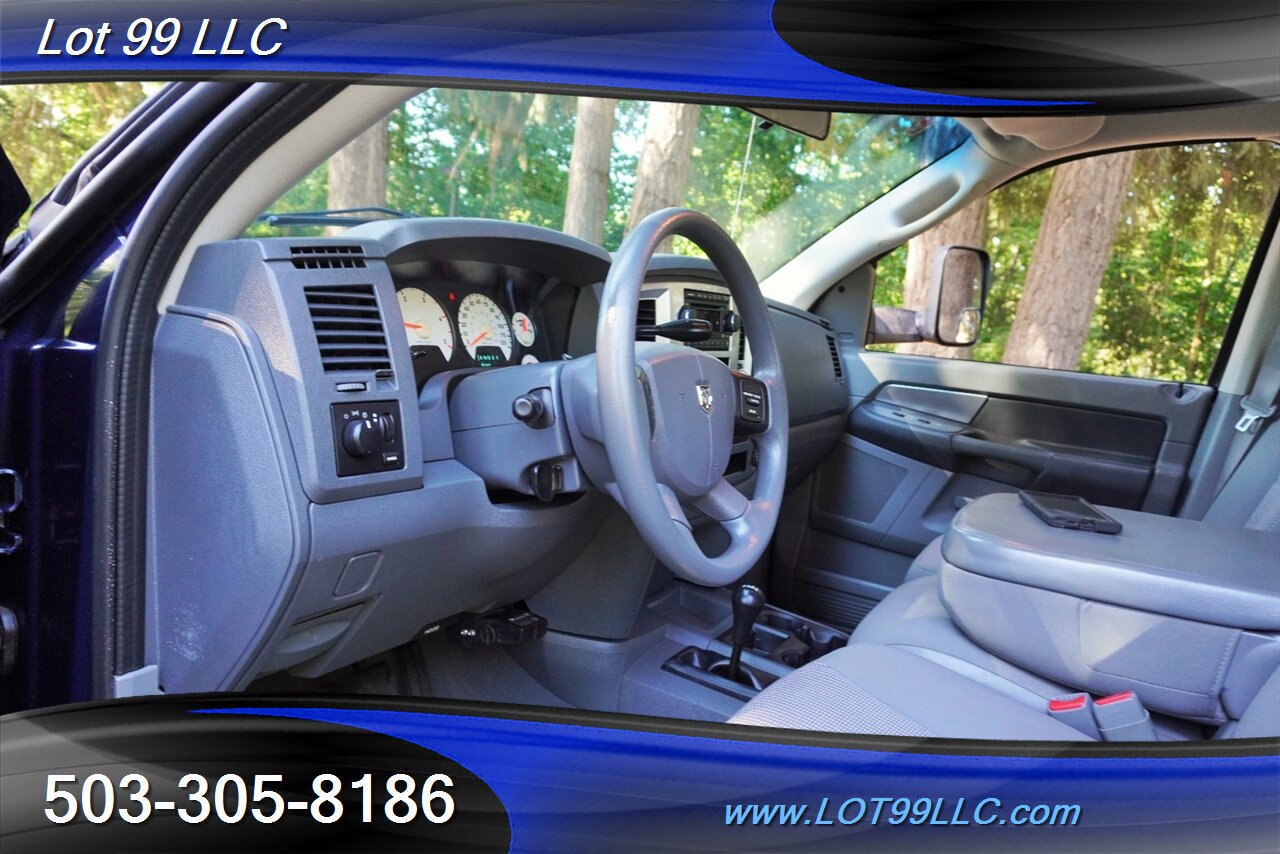 2007 Dodge Ram 2500 SLT 4x4 5.9L cummins Diesel 103k Actual Miles LONG  BED Newer Tires NO RUST 1 OWNER - Photo 12 - Milwaukie, OR 97267