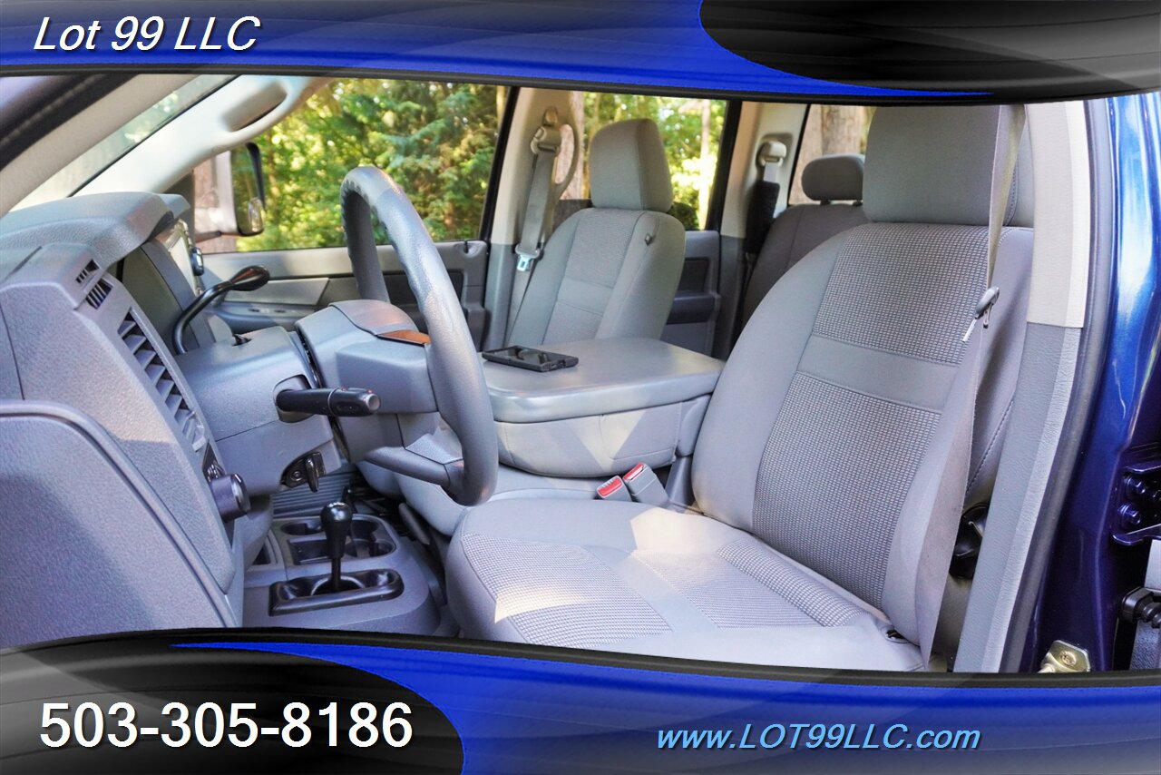 2007 Dodge Ram 2500 SLT 4x4 5.9L cummins Diesel 103k Actual Miles LONG  BED Newer Tires NO RUST 1 OWNER - Photo 13 - Milwaukie, OR 97267