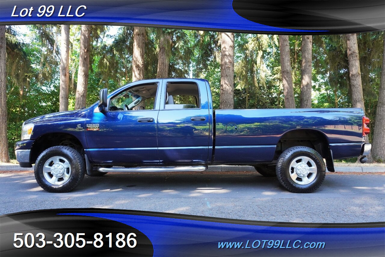 2007 Dodge Ram 2500 SLT 4x4 5.9L cummins Diesel 103k Actual Miles LONG  BED Newer Tires NO RUST 1 OWNER - Photo 1 - Milwaukie, OR 97267