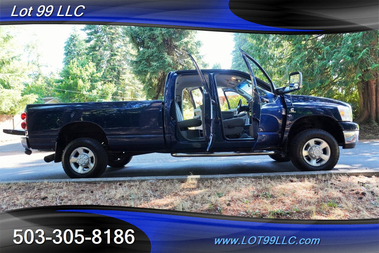 2007 Dodge Ram 2500 SLT 4x4 5.9L cummins Diesel 103k Actual Miles LONG  BED Newer Tires NO RUST 1 OWNER - Photo 27 - Milwaukie, OR 97267