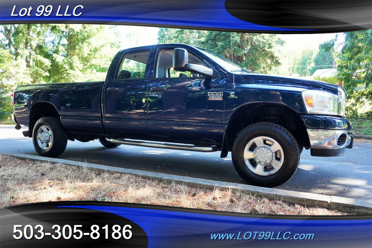 2007 Dodge Ram 2500 SLT 4x4 5.9L cummins Diesel 103k Actual Miles LONG  BED Newer Tires NO RUST 1 OWNER - Photo 7 - Milwaukie, OR 97267