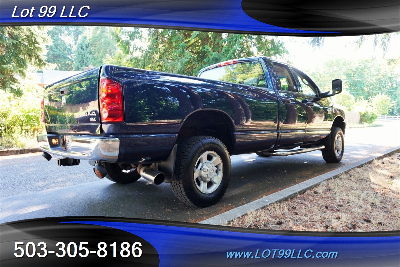 2007 Dodge Ram 2500 SLT 4x4 5.9L cummins Diesel 103k Actual Miles LONG  BED Newer Tires NO RUST 1 OWNER - Photo 9 - Milwaukie, OR 97267