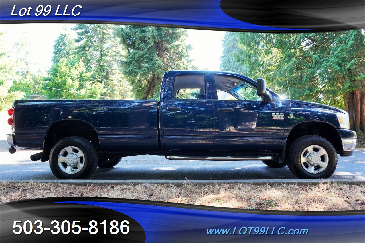 2007 Dodge Ram 2500 SLT 4x4 5.9L cummins Diesel 103k Actual Miles LONG  BED Newer Tires NO RUST 1 OWNER - Photo 8 - Milwaukie, OR 97267