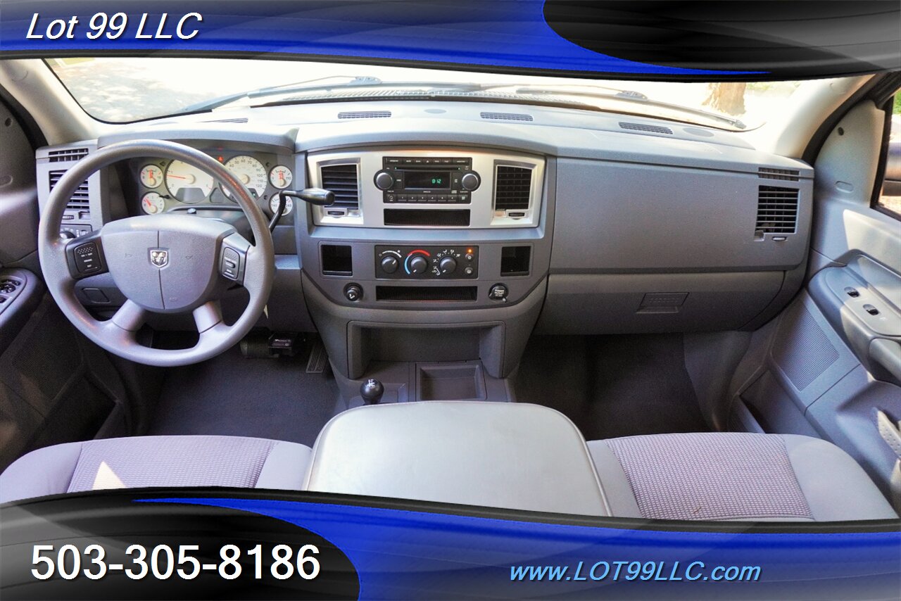 2007 Dodge Ram 2500 SLT 4x4 5.9L cummins Diesel 103k Actual Miles LONG  BED Newer Tires NO RUST 1 OWNER - Photo 2 - Milwaukie, OR 97267