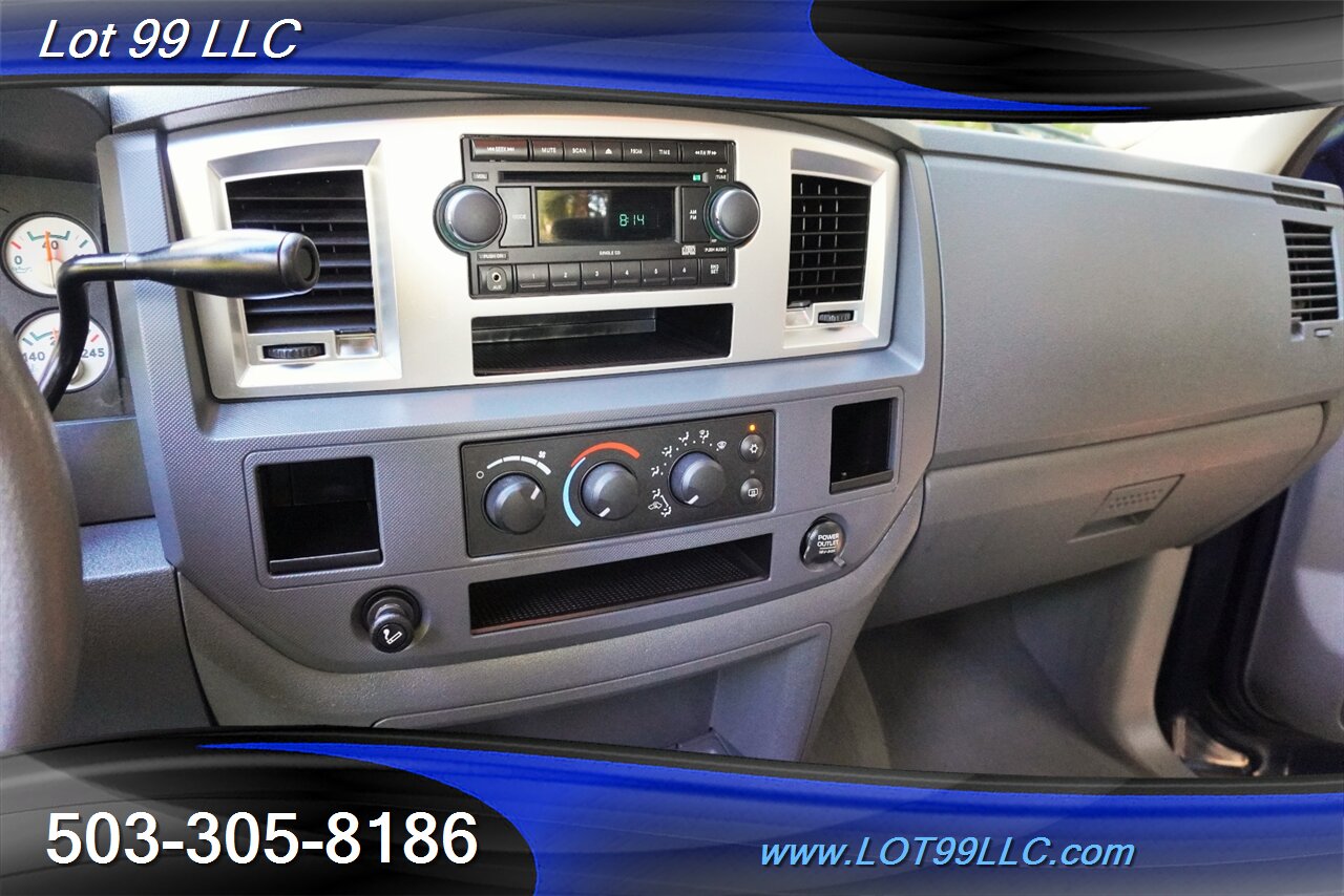 2007 Dodge Ram 2500 SLT 4x4 5.9L cummins Diesel 103k Actual Miles LONG  BED Newer Tires NO RUST 1 OWNER - Photo 22 - Milwaukie, OR 97267
