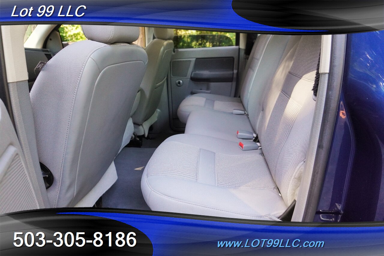 2007 Dodge Ram 2500 SLT 4x4 5.9L cummins Diesel 103k Actual Miles LONG  BED Newer Tires NO RUST 1 OWNER - Photo 14 - Milwaukie, OR 97267