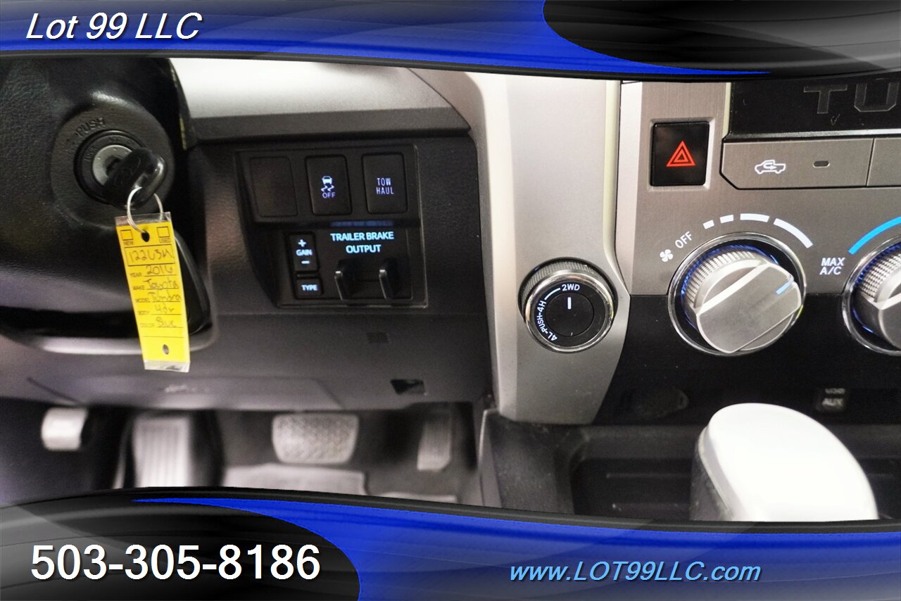 2016 Toyota Tundra SR5 4X4 V8 5.7L Auto Crewmax Short Bed Premium  Wheels NEW TIRES Local Trade - Photo 25 - Milwaukie, OR 97267