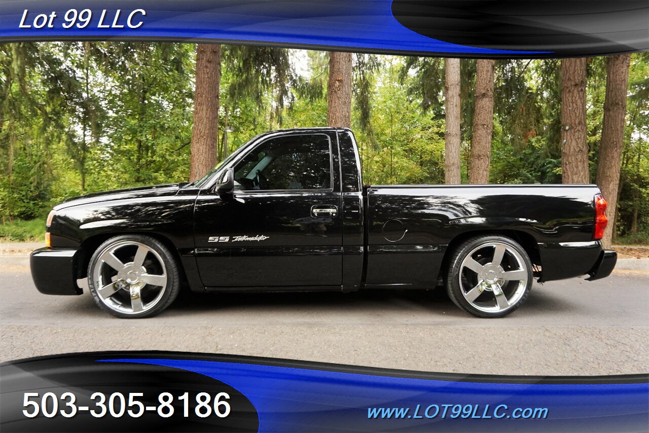 2007 Chevrolet Silverado 1500 Classic LT1 Single Cab SS 90k Heated Leather LOWERED 20S   - Photo 1 - Milwaukie, OR 97267