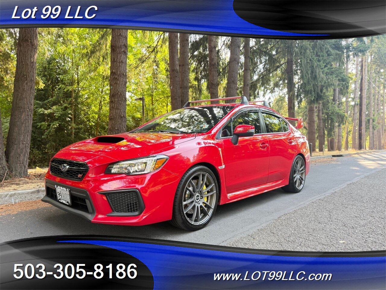 2018 Subaru WRX STI 32k Recaro Leather 6 Speed   - Photo 3 - Milwaukie, OR 97267
