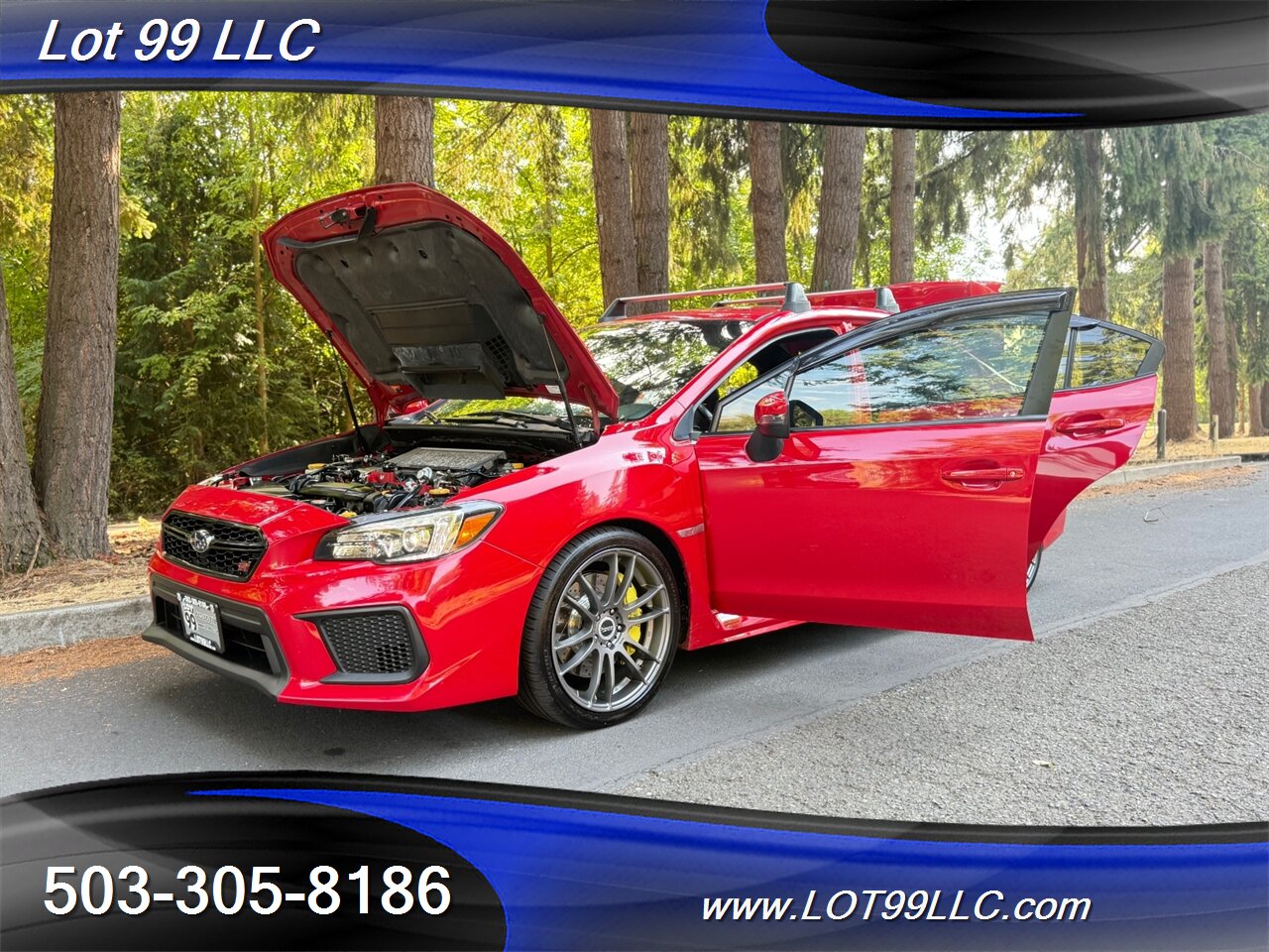2018 Subaru WRX STI 32k Recaro Leather 6 Speed   - Photo 41 - Milwaukie, OR 97267