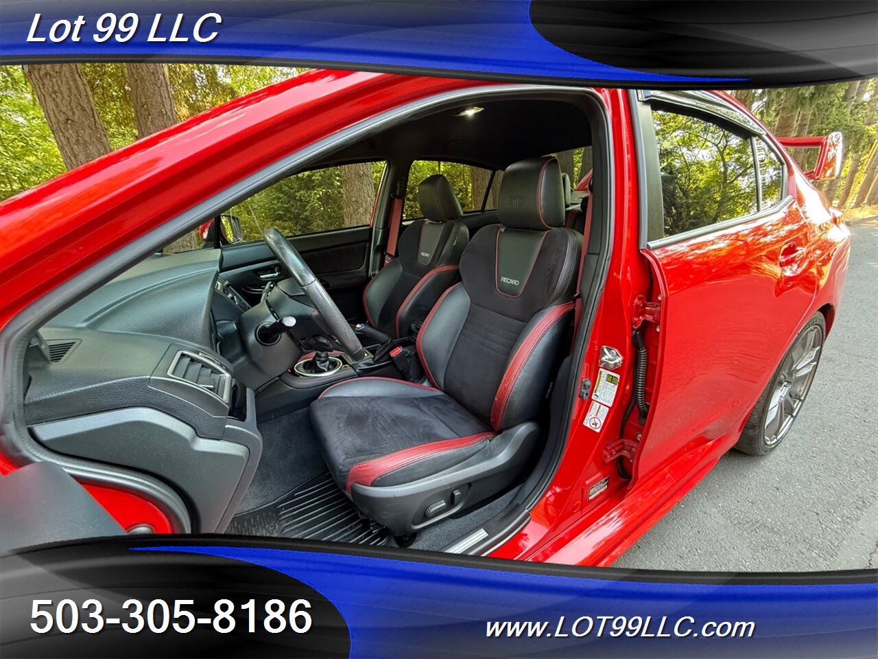 2018 Subaru WRX STI 32k Recaro Leather 6 Speed   - Photo 13 - Milwaukie, OR 97267