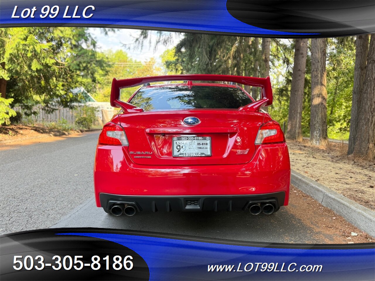2018 Subaru WRX STI 32k Recaro Leather 6 Speed   - Photo 9 - Milwaukie, OR 97267
