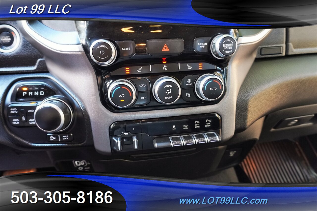 2019 RAM 1500 Big Horn 4X4 Crew Cab V8 5.7L HEMI LIFTED 20S Newer Tires Heated Seats Hard Tonneau Cover - Photo 22 - Milwaukie, OR 97267