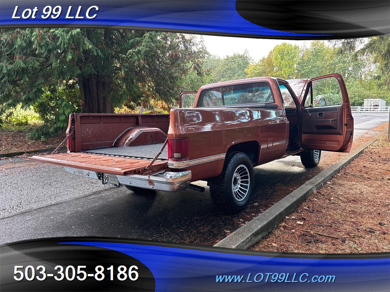 1983 Chevrolet C/K 20 Series C20 Scottsdale Long Bed NO RUST Turbine Wheels   - Photo 33 - Milwaukie, OR 97267