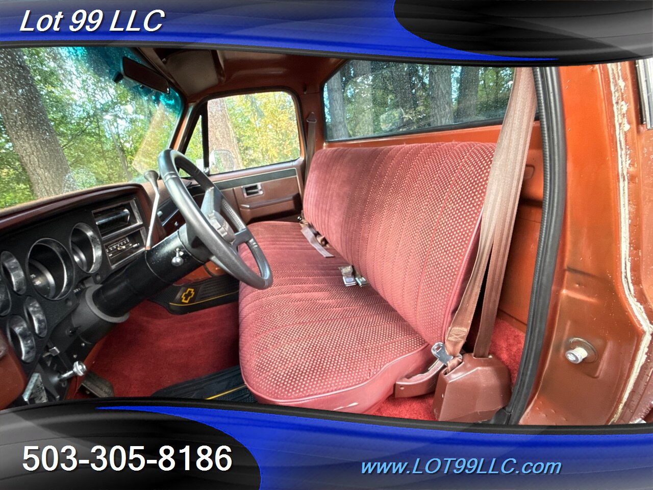 1983 Chevrolet C/K 20 Series C20 Scottsdale Long Bed NO RUST Turbine Wheels   - Photo 12 - Milwaukie, OR 97267