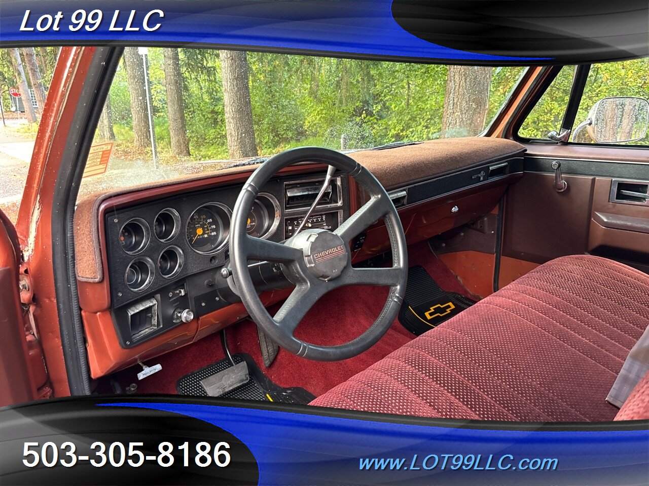 1983 Chevrolet C/K 20 Series C20 Scottsdale Long Bed NO RUST Turbine Wheels   - Photo 26 - Milwaukie, OR 97267