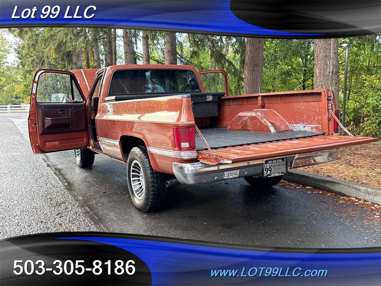 1983 Chevrolet C/K 20 Series C20 Scottsdale Long Bed NO RUST Turbine Wheels   - Photo 34 - Milwaukie, OR 97267