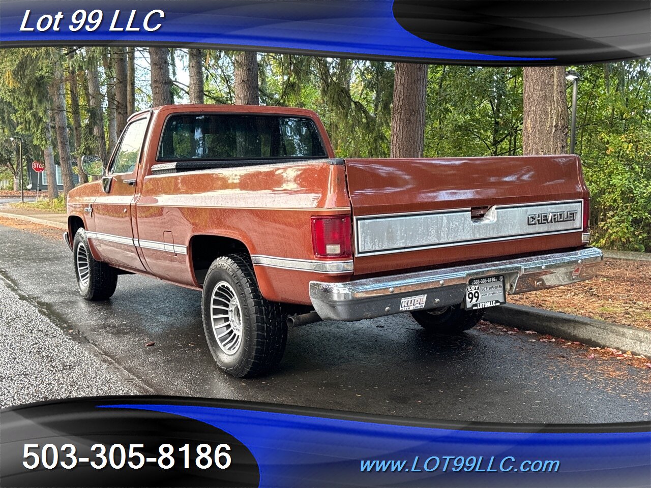 1983 Chevrolet C/K 20 Series C20 Scottsdale Long Bed NO RUST Turbine Wheels   - Photo 8 - Milwaukie, OR 97267