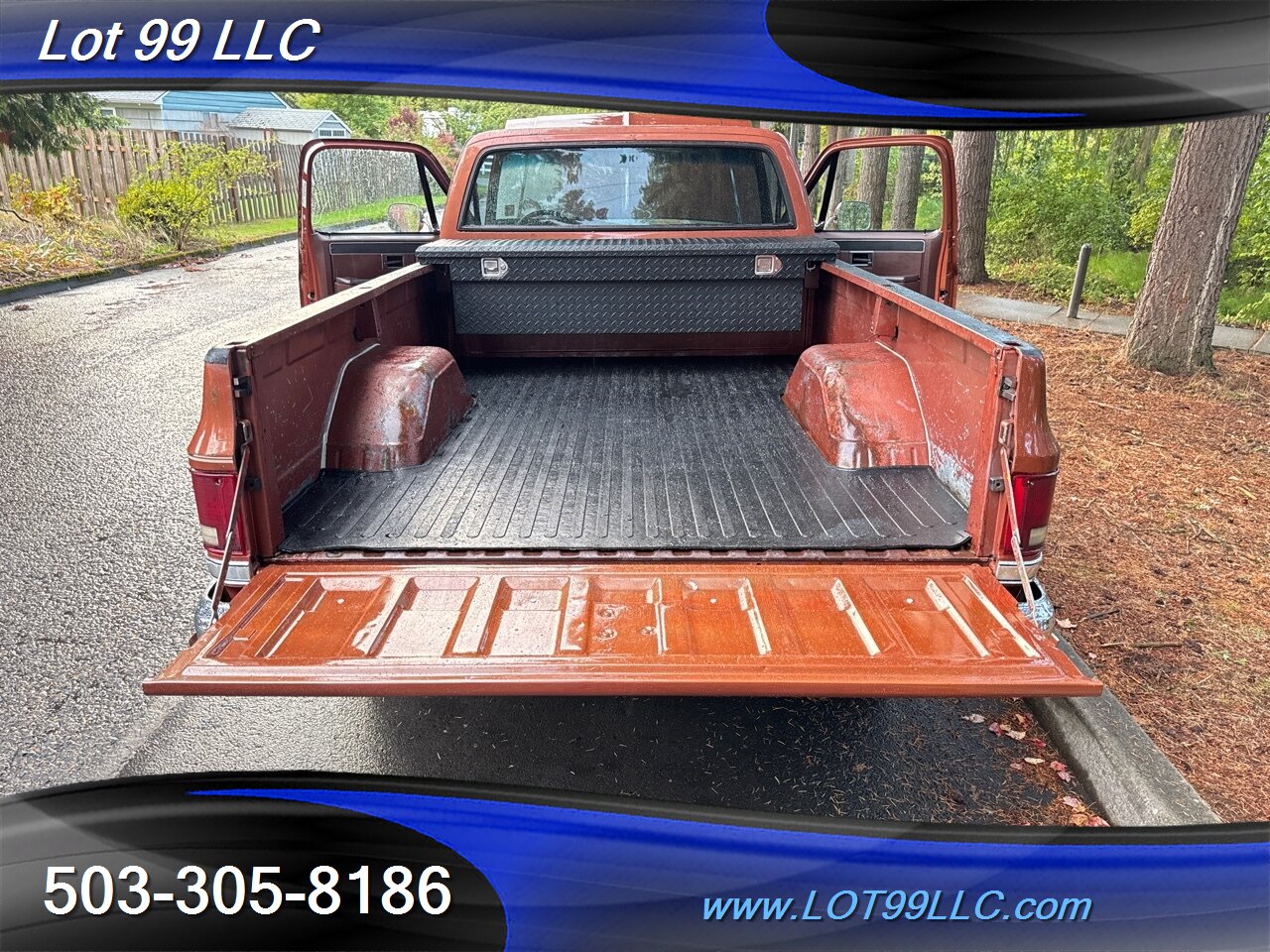 1983 Chevrolet C/K 20 Series C20 Scottsdale Long Bed NO RUST Turbine Wheels   - Photo 35 - Milwaukie, OR 97267