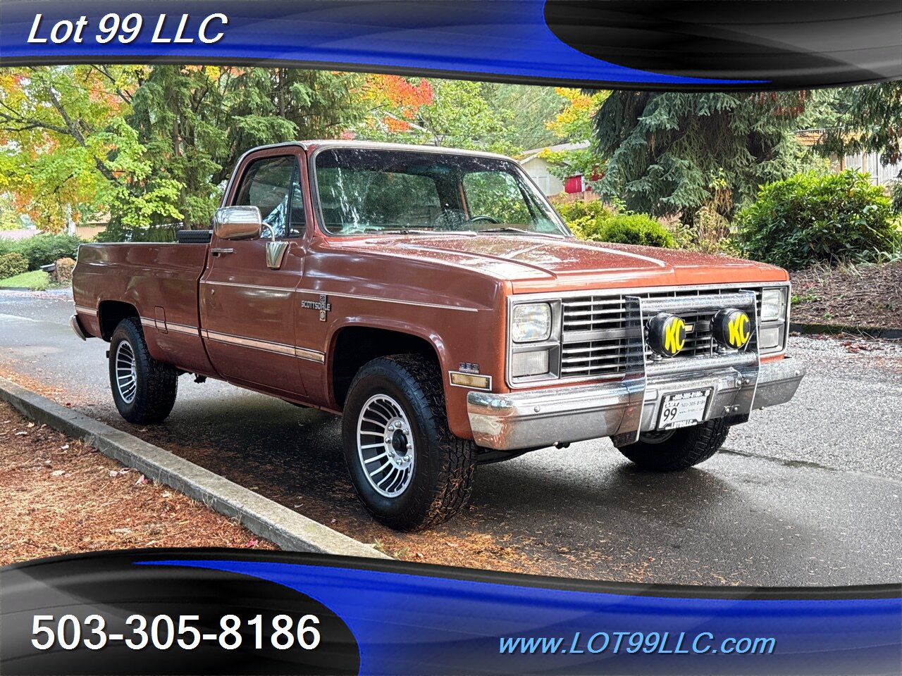 1983 Chevrolet C/K 20 Series C20 Scottsdale Long Bed NO RUST Turbine Wheels   - Photo 4 - Milwaukie, OR 97267