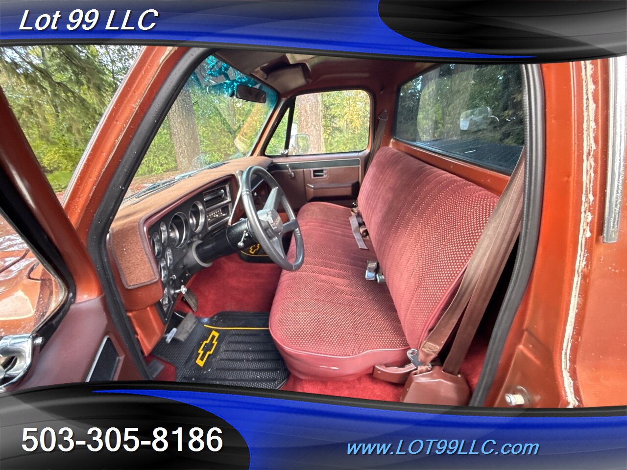 1983 Chevrolet C/K 20 Series C20 Scottsdale Long Bed NO RUST Turbine Wheels   - Photo 25 - Milwaukie, OR 97267