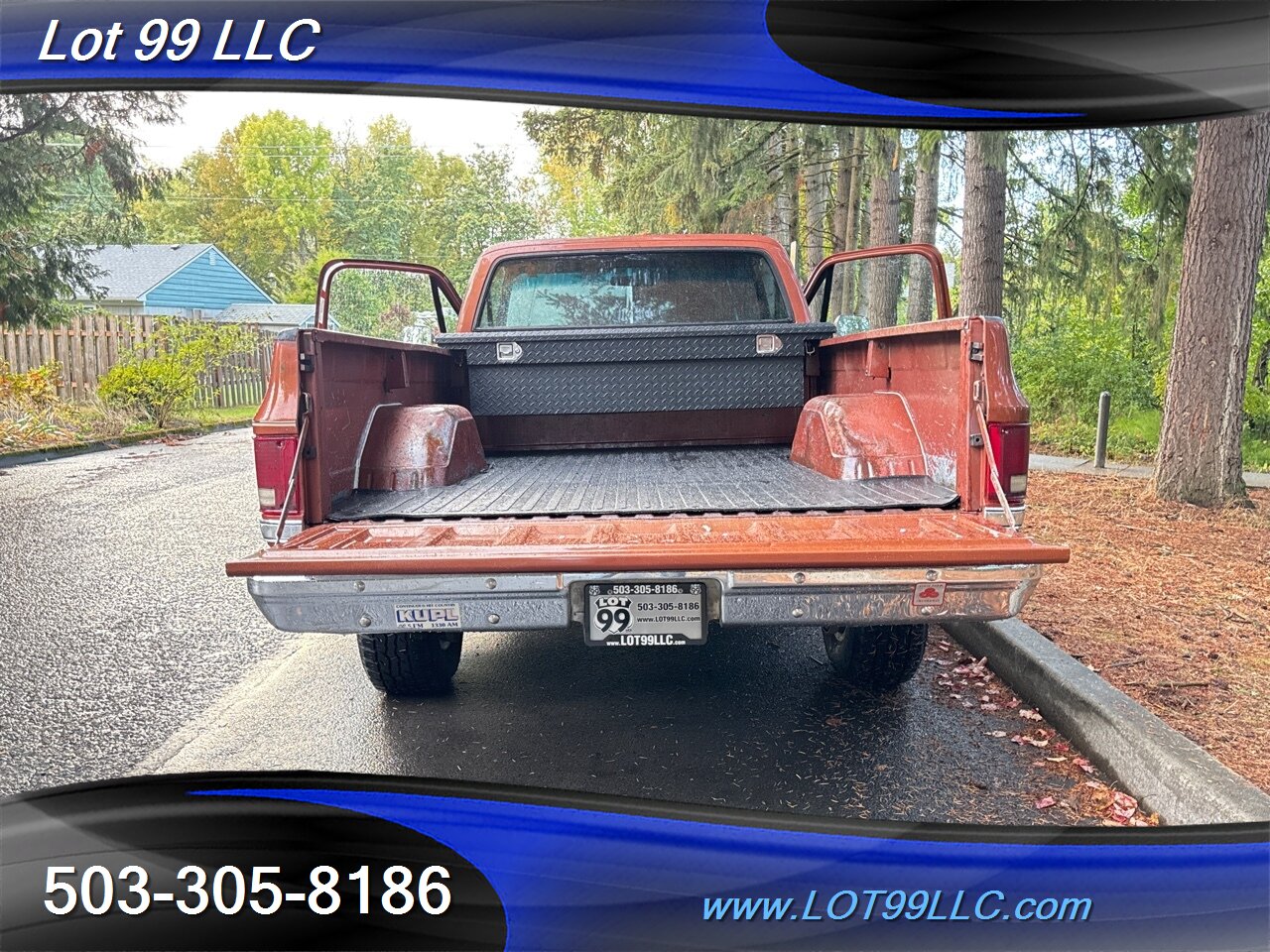 1983 Chevrolet C/K 20 Series C20 Scottsdale Long Bed NO RUST Turbine Wheels   - Photo 22 - Milwaukie, OR 97267