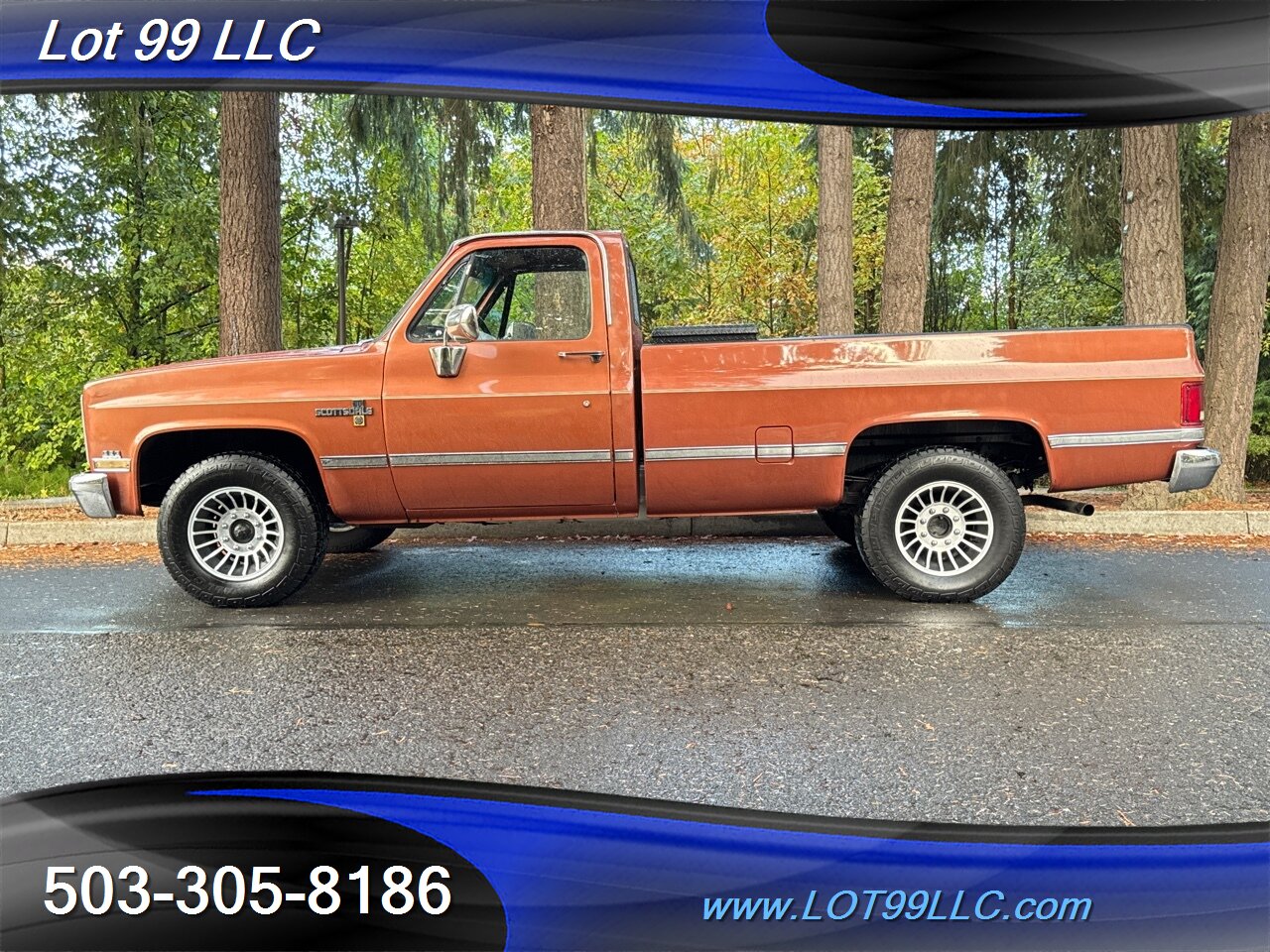 1983 Chevrolet C/K 20 Series C20 Scottsdale Long Bed NO RUST Turbine Wheels   - Photo 1 - Milwaukie, OR 97267