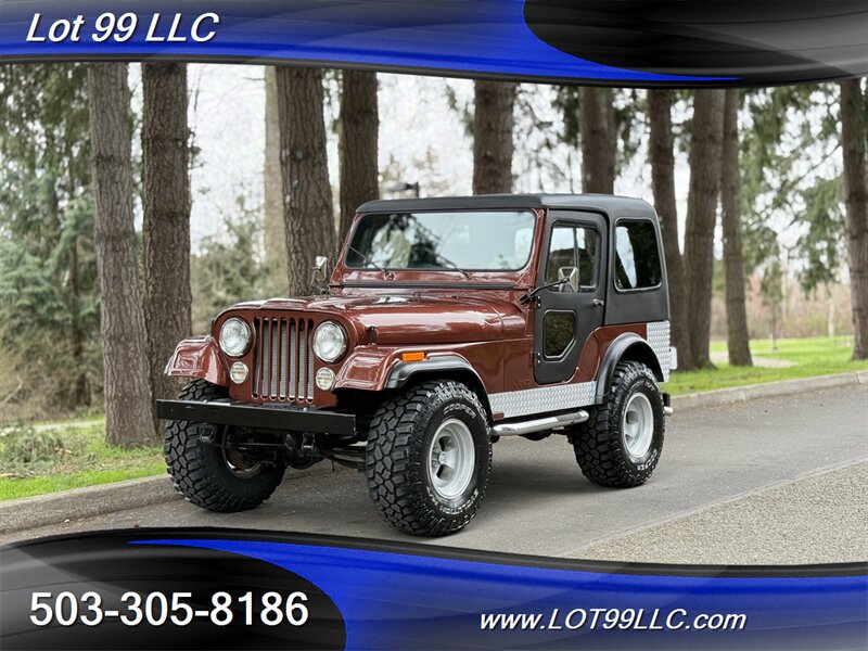 1983 Jeep CJ CJ5 4x4 Chevrolet 350 V8 Manual HARDTOP  