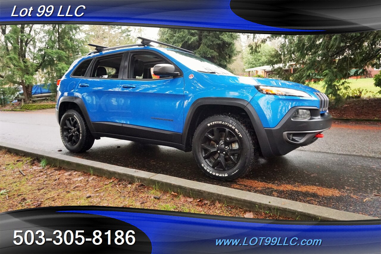 2018 Jeep Cherokee Trailhawk 4X4 Only 68k Heated Leather GPS Pano   - Photo 7 - Milwaukie, OR 97267