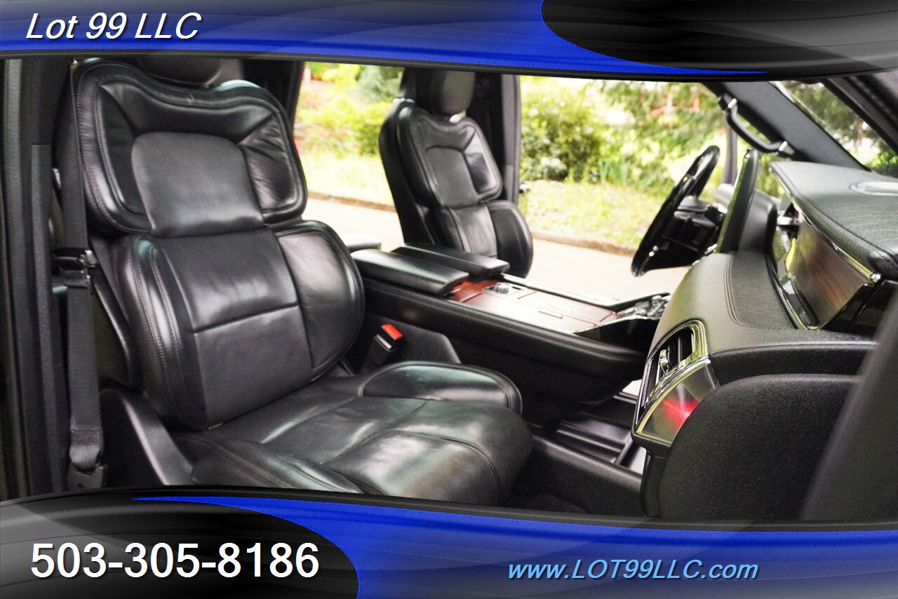 2018 Lincoln Navigator L Reserve 4X4 3.5L TWIN TURBO Heated Leather Pano Roof GPS DVD Premium Wheels Newer Tires - Photo 29 - Milwaukie, OR 97267