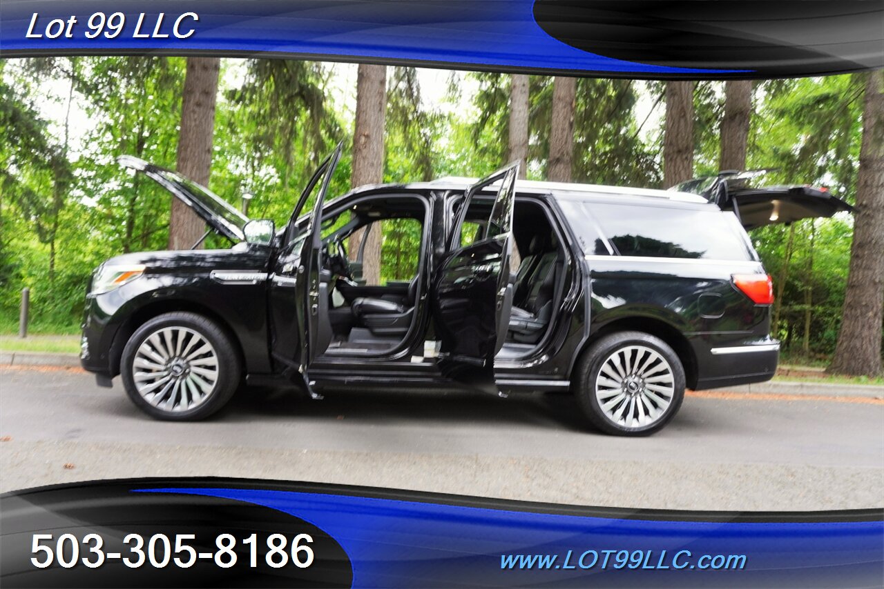 2018 Lincoln Navigator L Reserve 4X4 3.5L TWIN TURBO Heated Leather Pano Roof GPS DVD Premium Wheels Newer Tires - Photo 33 - Milwaukie, OR 97267