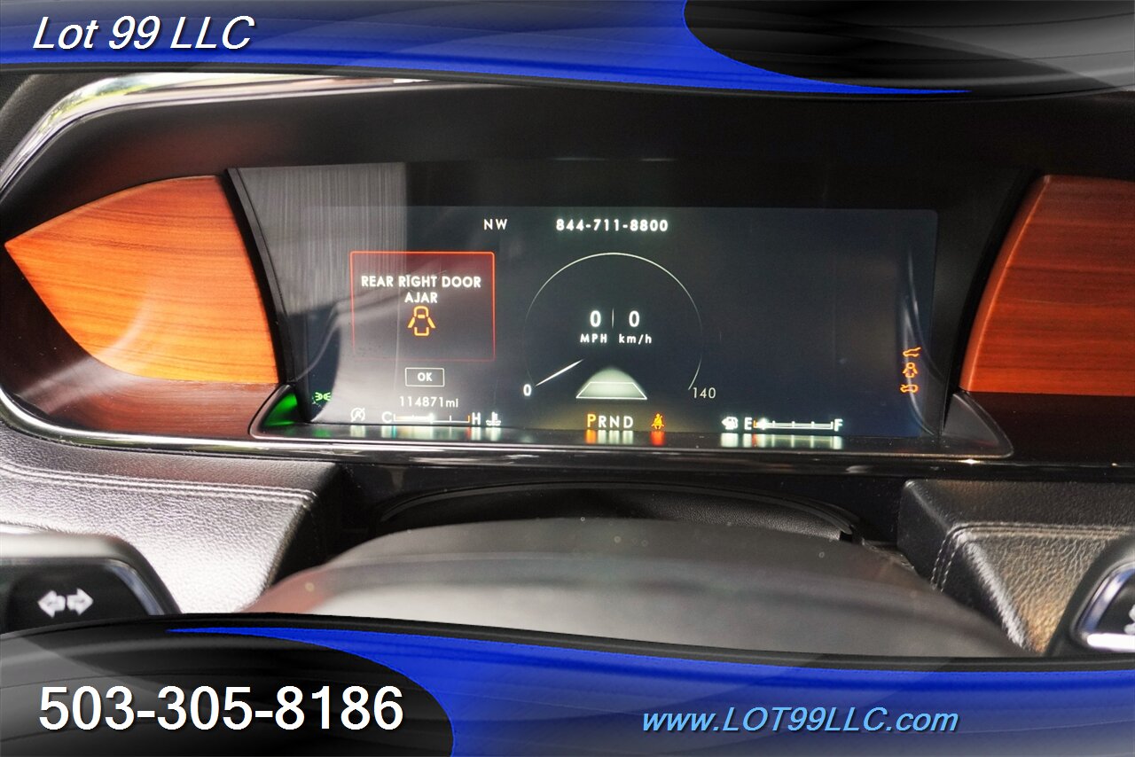 2018 Lincoln Navigator L Reserve 4X4 3.5L TWIN TURBO Heated Leather Pano Roof GPS DVD Premium Wheels Newer Tires - Photo 21 - Milwaukie, OR 97267
