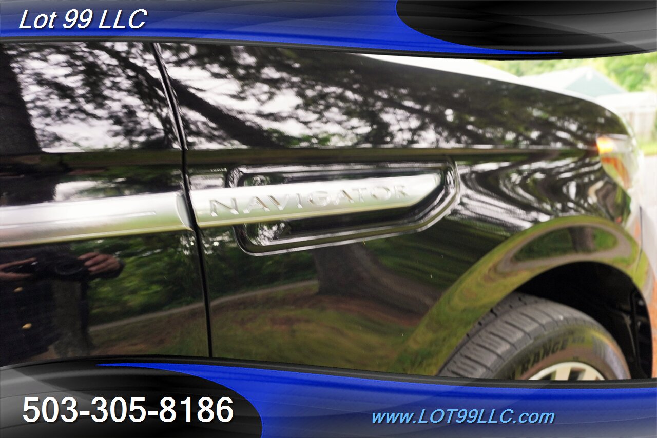 2018 Lincoln Navigator L Reserve 4X4 3.5L TWIN TURBO Heated Leather Pano Roof GPS DVD Premium Wheels Newer Tires - Photo 41 - Milwaukie, OR 97267