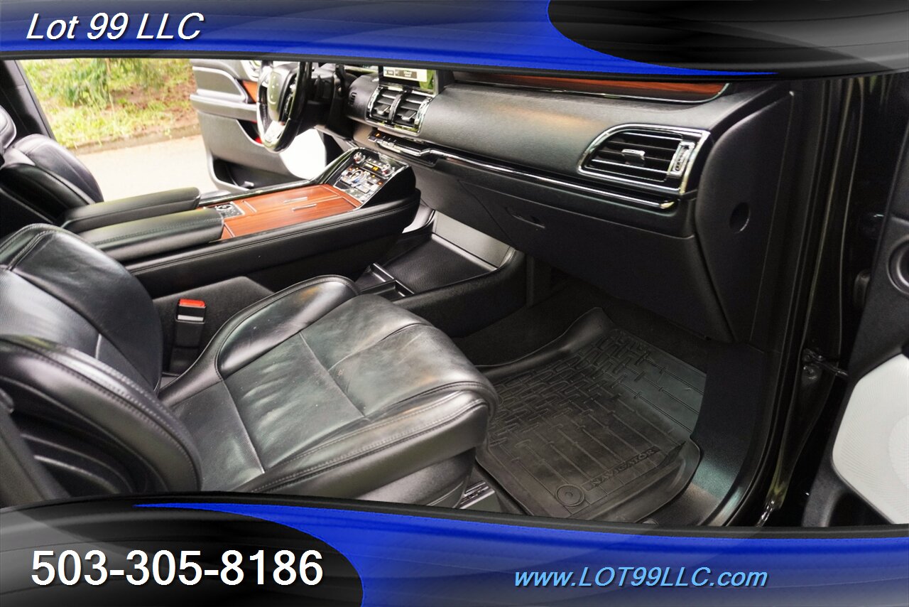 2018 Lincoln Navigator L Reserve 4X4 3.5L TWIN TURBO Heated Leather Pano Roof GPS DVD Premium Wheels Newer Tires - Photo 39 - Milwaukie, OR 97267